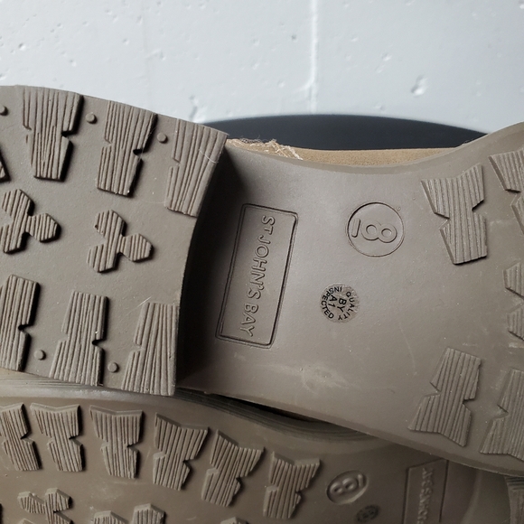 St. John's Bay Brown Ankle (Dobie) Booties Sz 8 NWOT - Picture 8 of 10